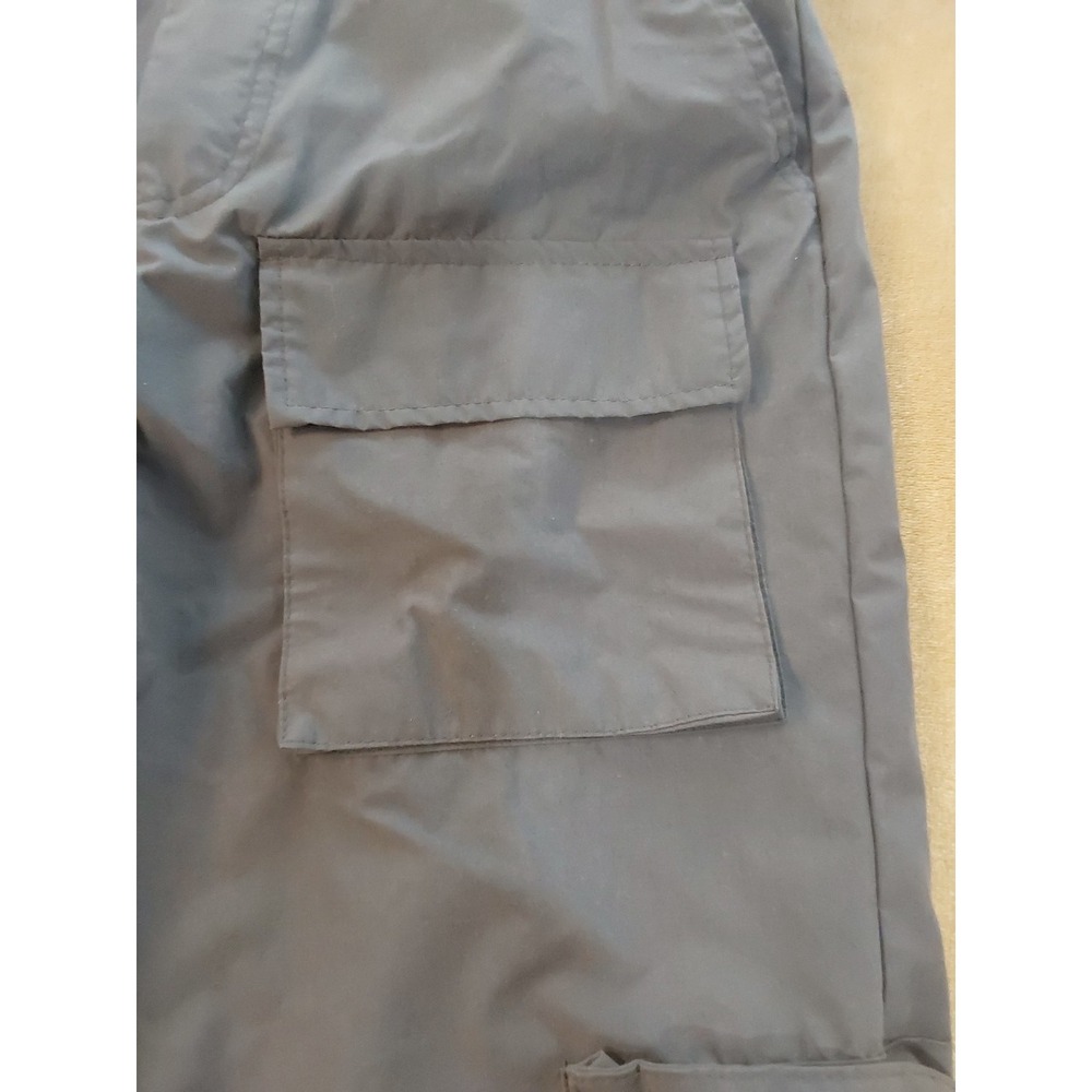 Harper & Ivy Cargo Jogger Pants Womens S Gray Blue Parachute Utility Y2K - Picture 5 of 16